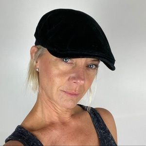 Harley Davidson Flat Cap Black